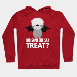 Bearded Collie Halloween Trick or Treat Hoodie